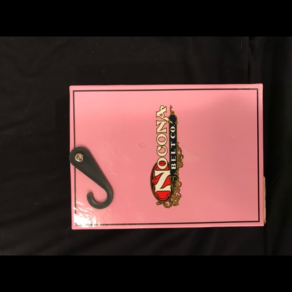 NOCONA Belt Co. Buckle in box Turquoise & Rhinestone NWT - Picture 7 of 13